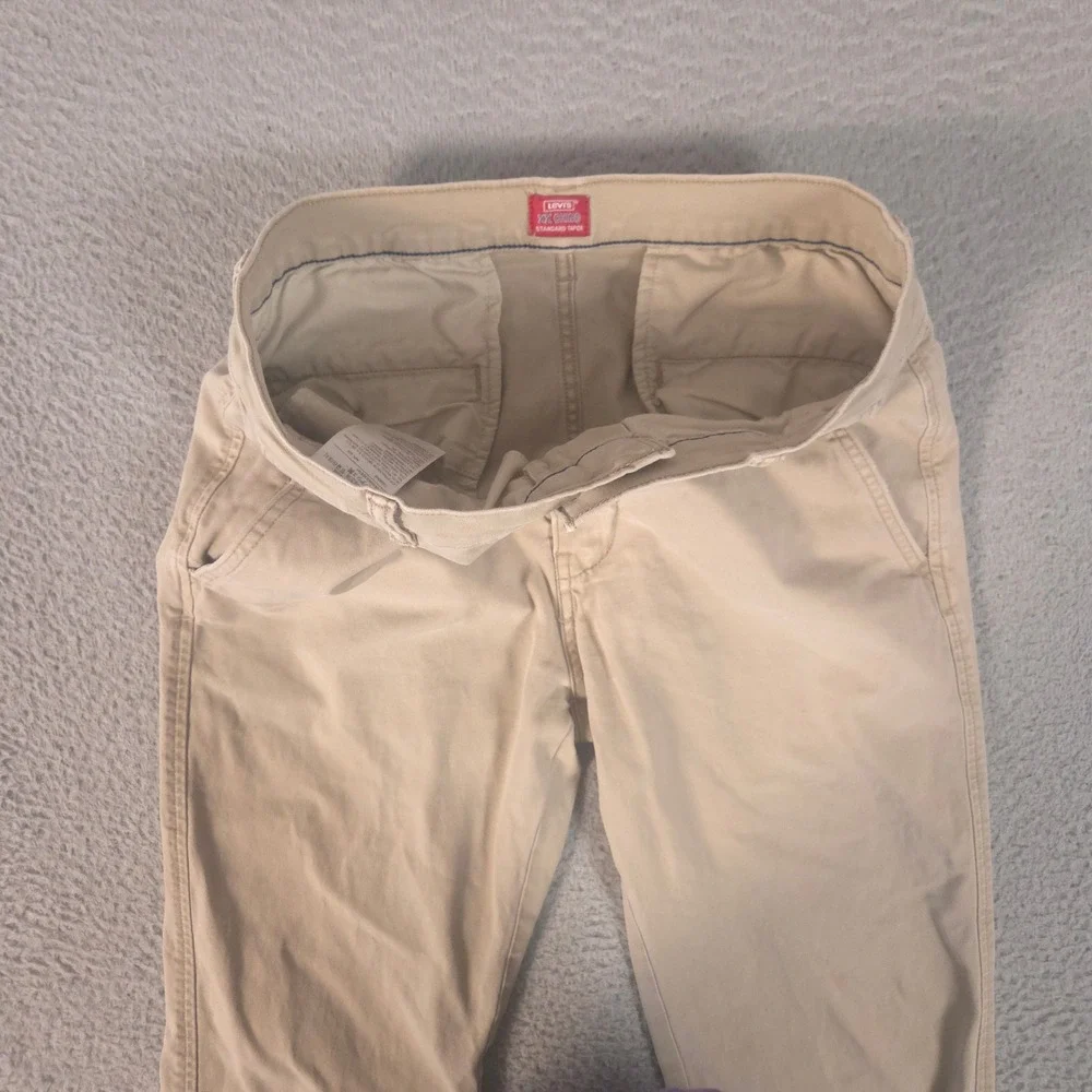 Levi's Pants Mens 31x31 Khaki XX Chino Standard Taper Tapered Leg Cotton Stretch
